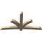 Ekena Millwork Davenport Rough Sawn Timber Gable Bracket, Douglas Fir, 96"W x 52"H x 6"D x 6"F, 13/12 Pitch GBW096X52X0606DAV00RDF - alternate 4